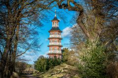 Chinesischer Turm im Oranienbaumer Schloßpark