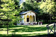 Chinesisches Gartenhaus im Drackendorfer Park des alten Rittergutes