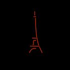 Chinesisches Schriftzeichen für Eiffelturm