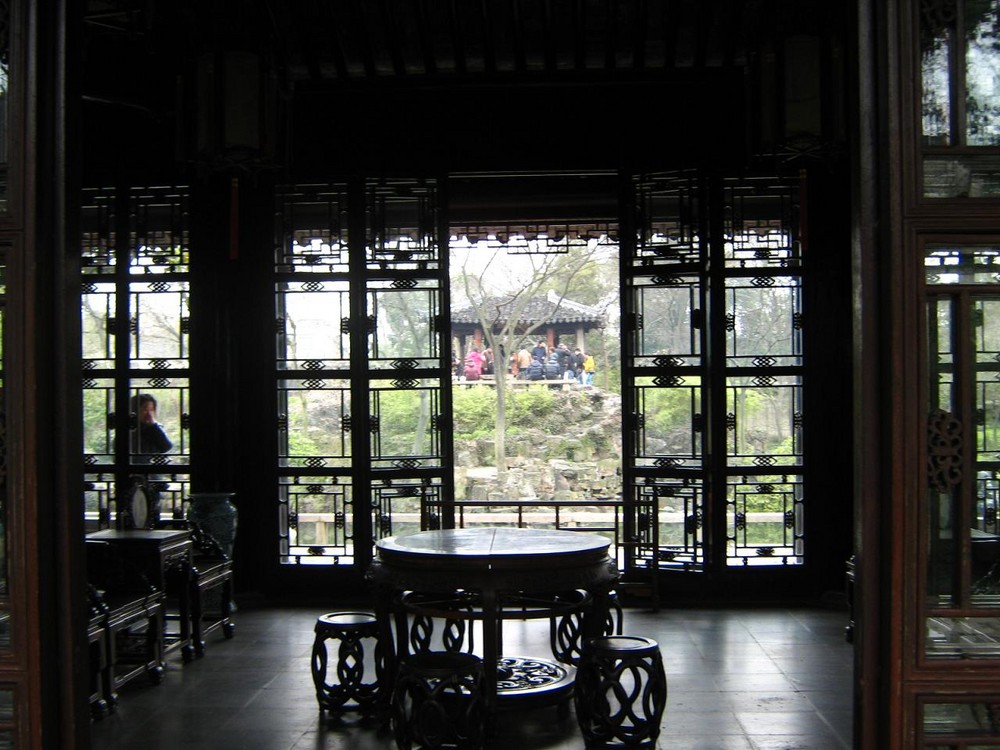 Chinesisches Zimmer in Alter Zeit