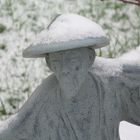 chinois sous la neige