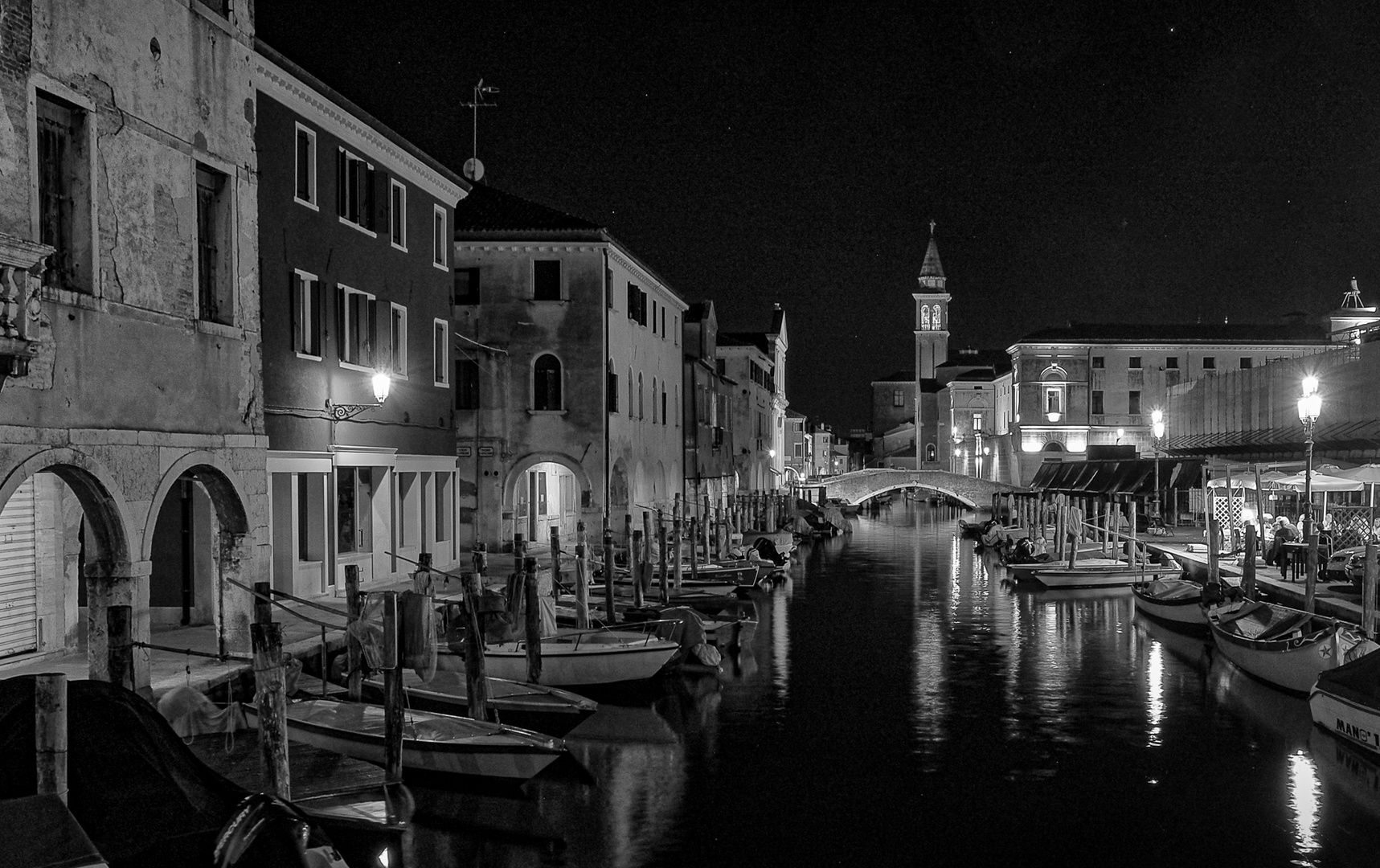 Chioggia am Abend