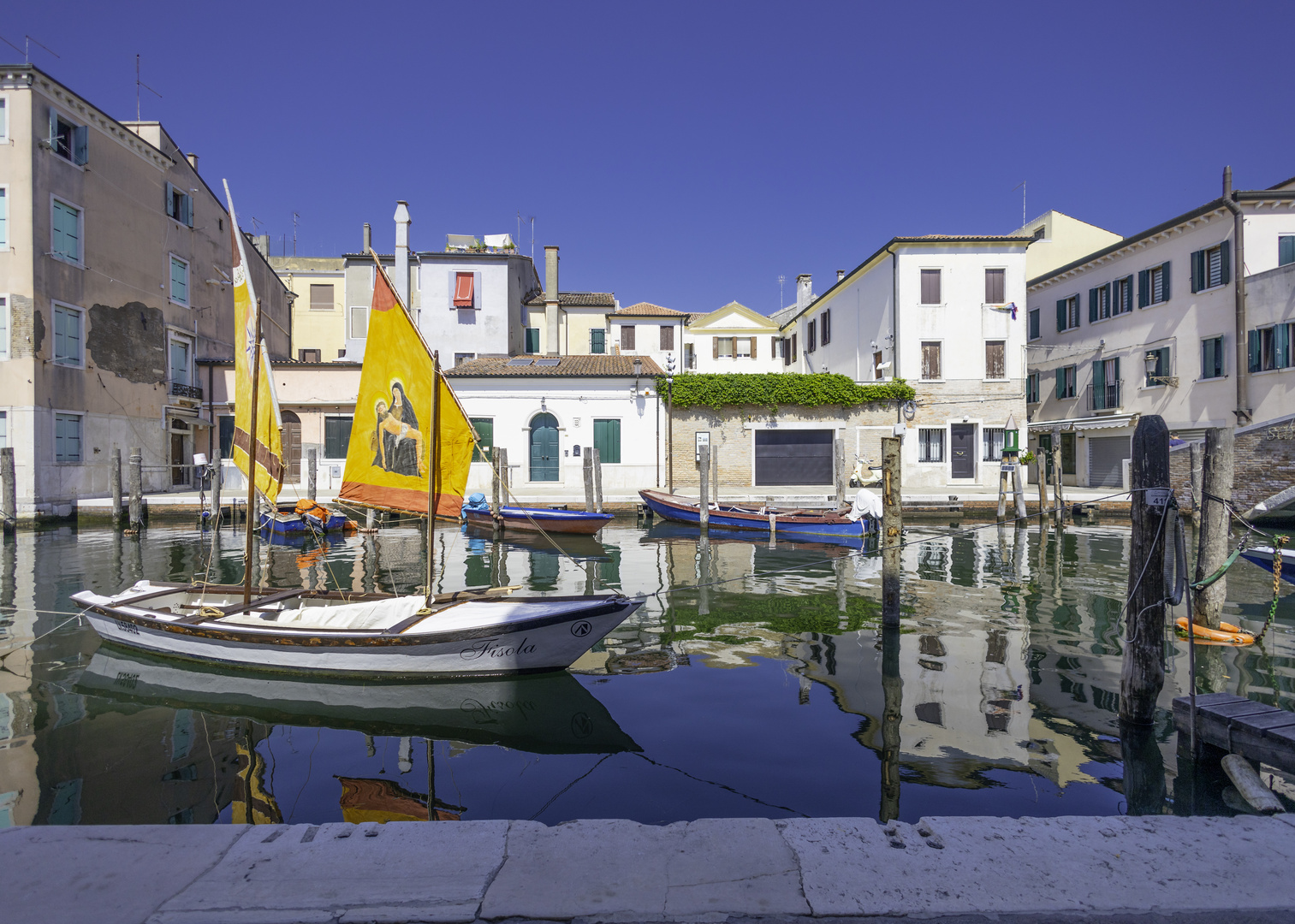 chioggia  am canale  