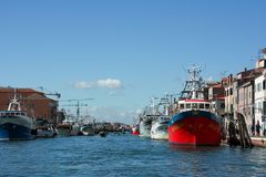 Chioggia City und Hafen