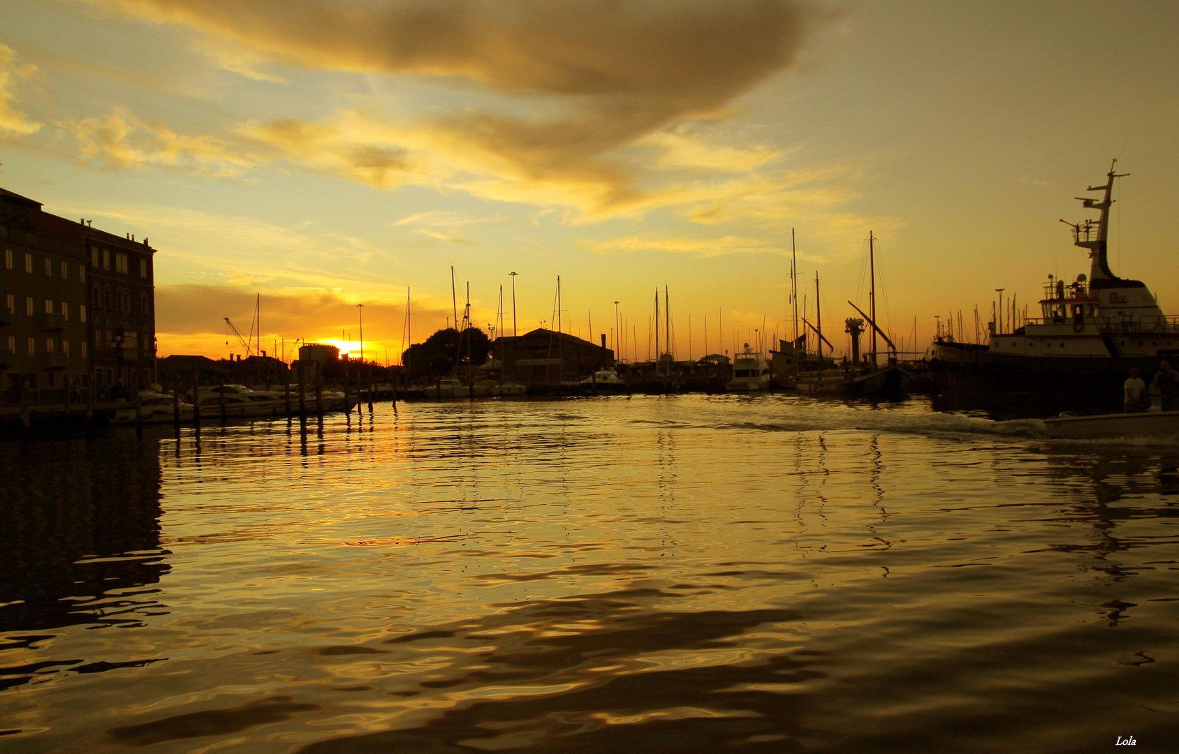 ...Chioggia di notte...