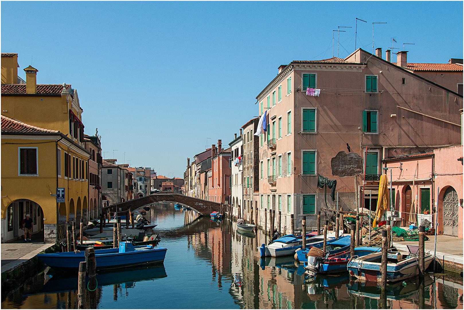 Chioggia im Spiegel