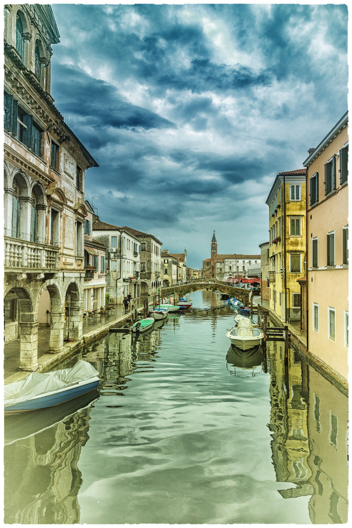 Chioggia-nach dem Regen