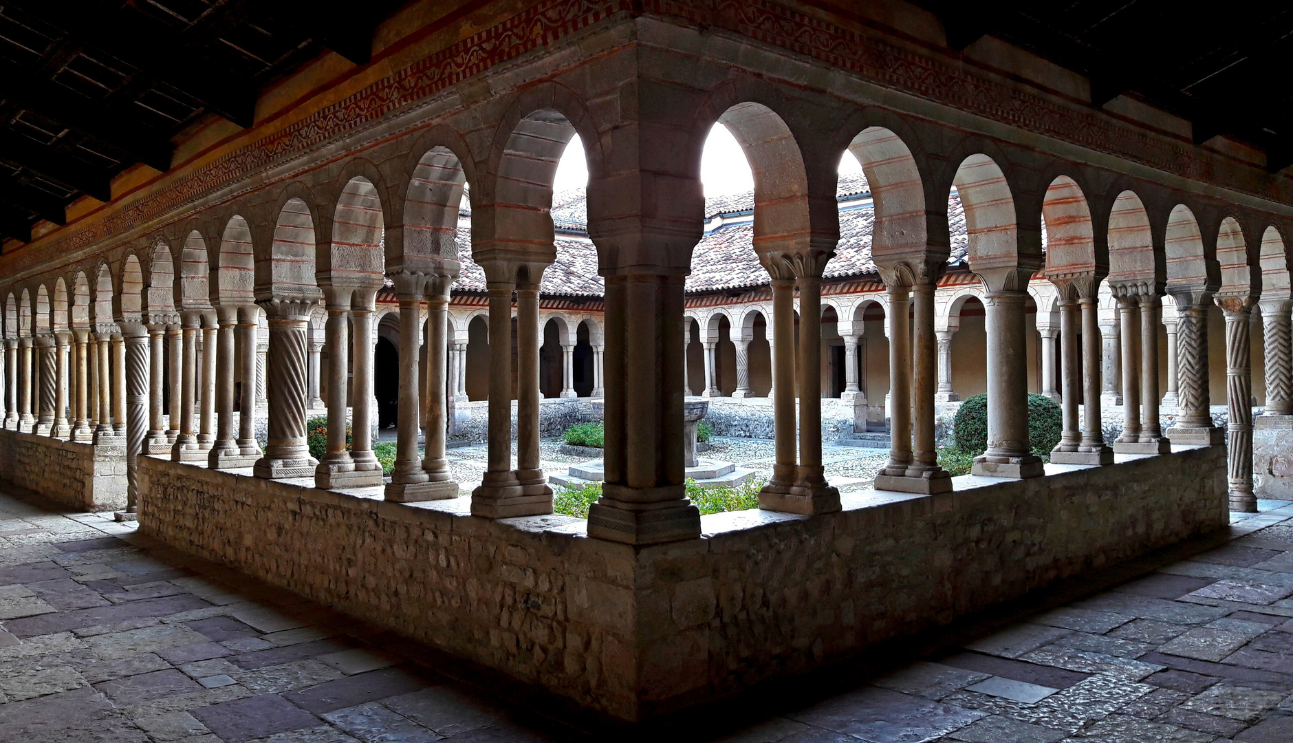 Chiostro dell'Abbazia di Follina