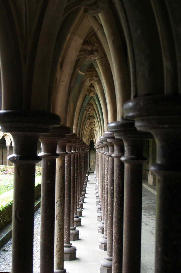 Chiostro di Mont.-Saint-Michel (Normandia)