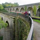 Chirk-Aqueduct des Llangollen canal in Wales