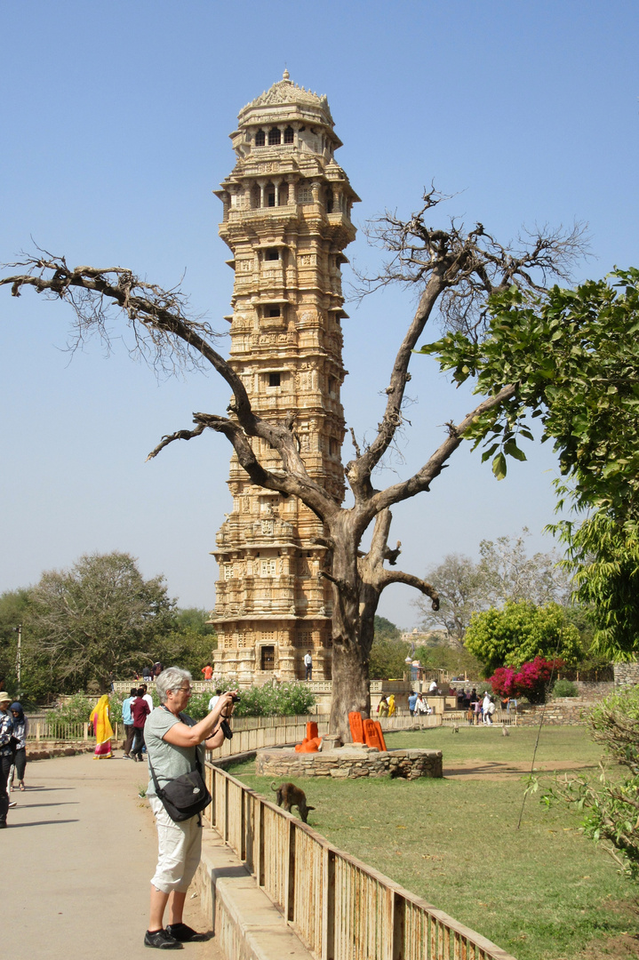 Chittorgarh - ehemalige Palastanlage