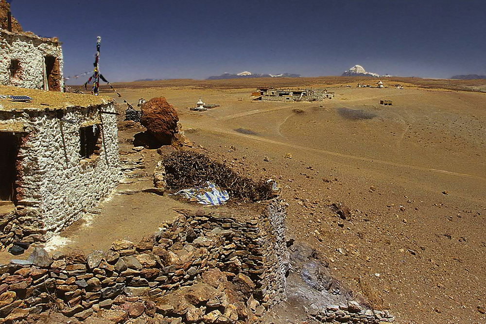 Chiu Gompa and the Kailash in background