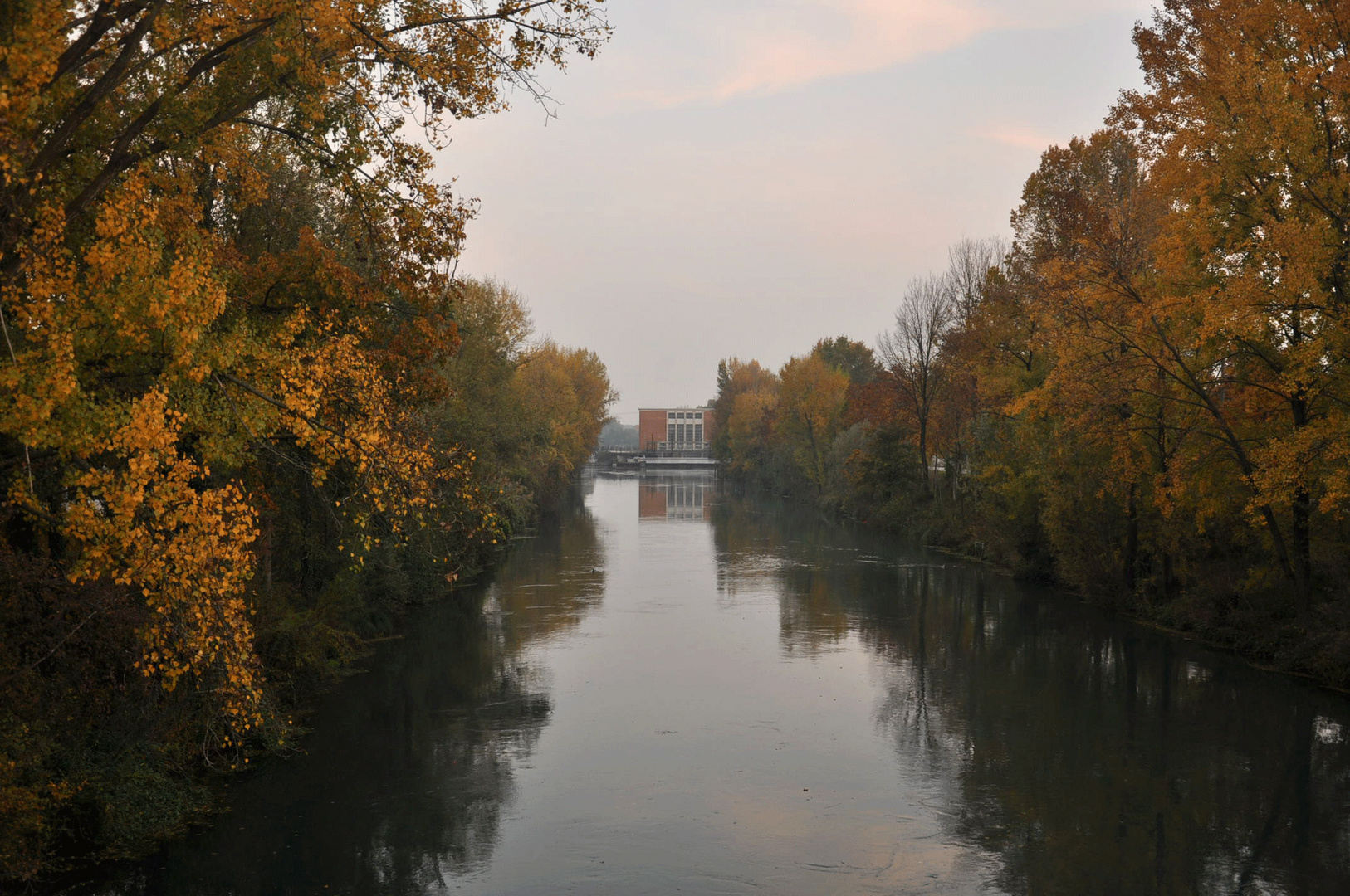 chiusa sul fiume Sile