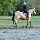 chloée et sa jument cet apres-midi 