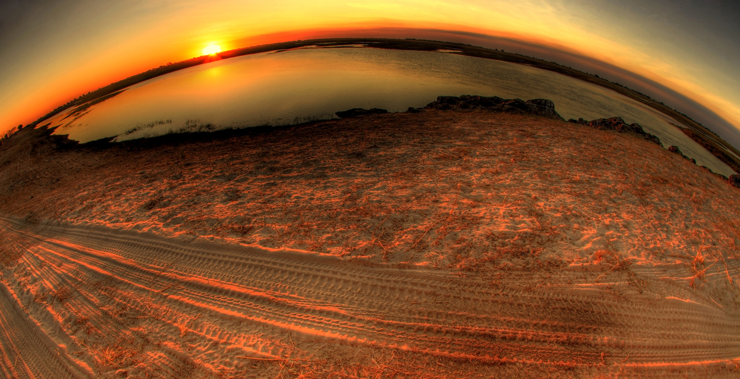 Chobe Nationalpark Botswana sunset