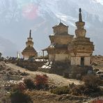 Chörten bei der Umrundung des Annapurna