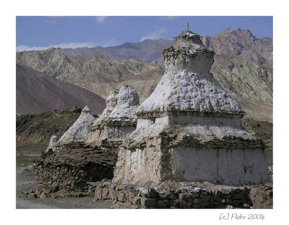 Chörten in Ladakh