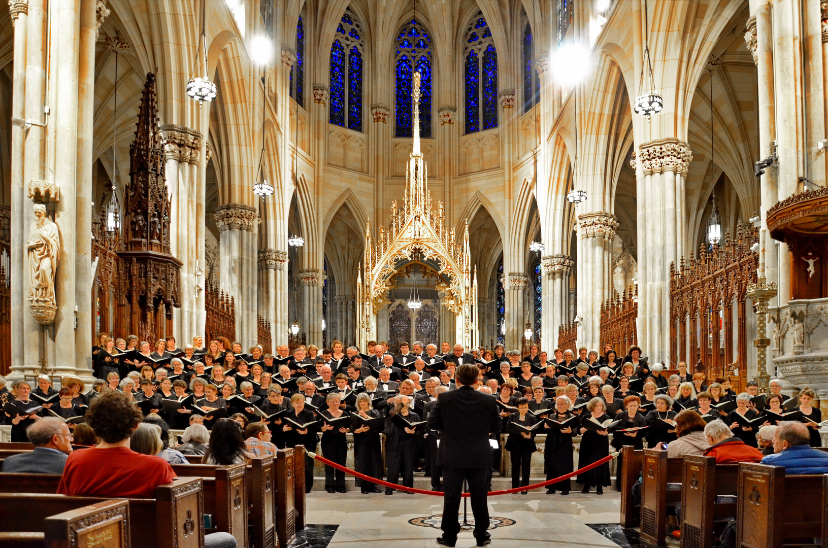 Choir at Saint Patrick's Cathedral New York