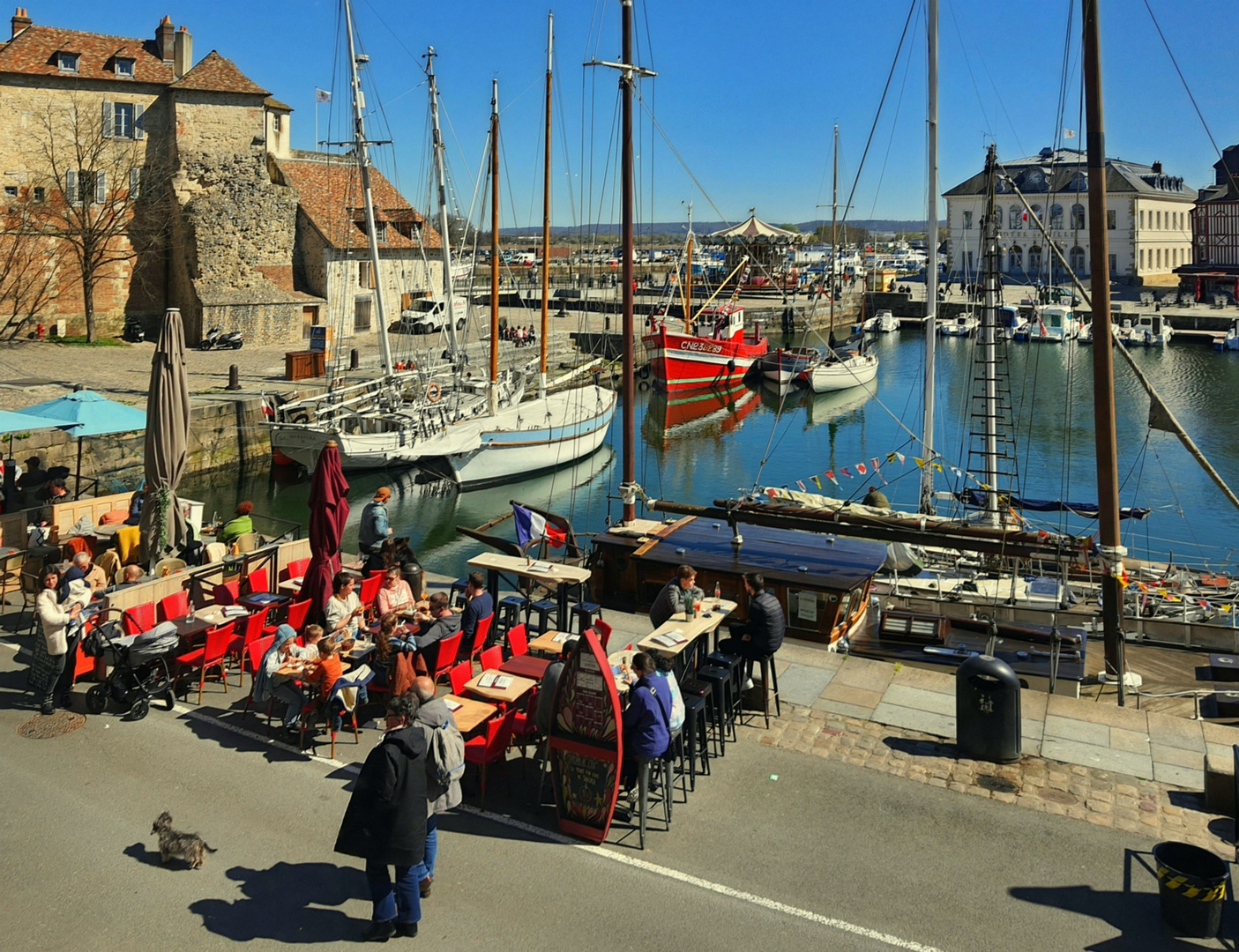  Choisir sa terrasse à Honfleur