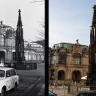 Cholerabrunnen und Porzellanausstellungsgebäude Sophienstraße Dresden 1982-2014