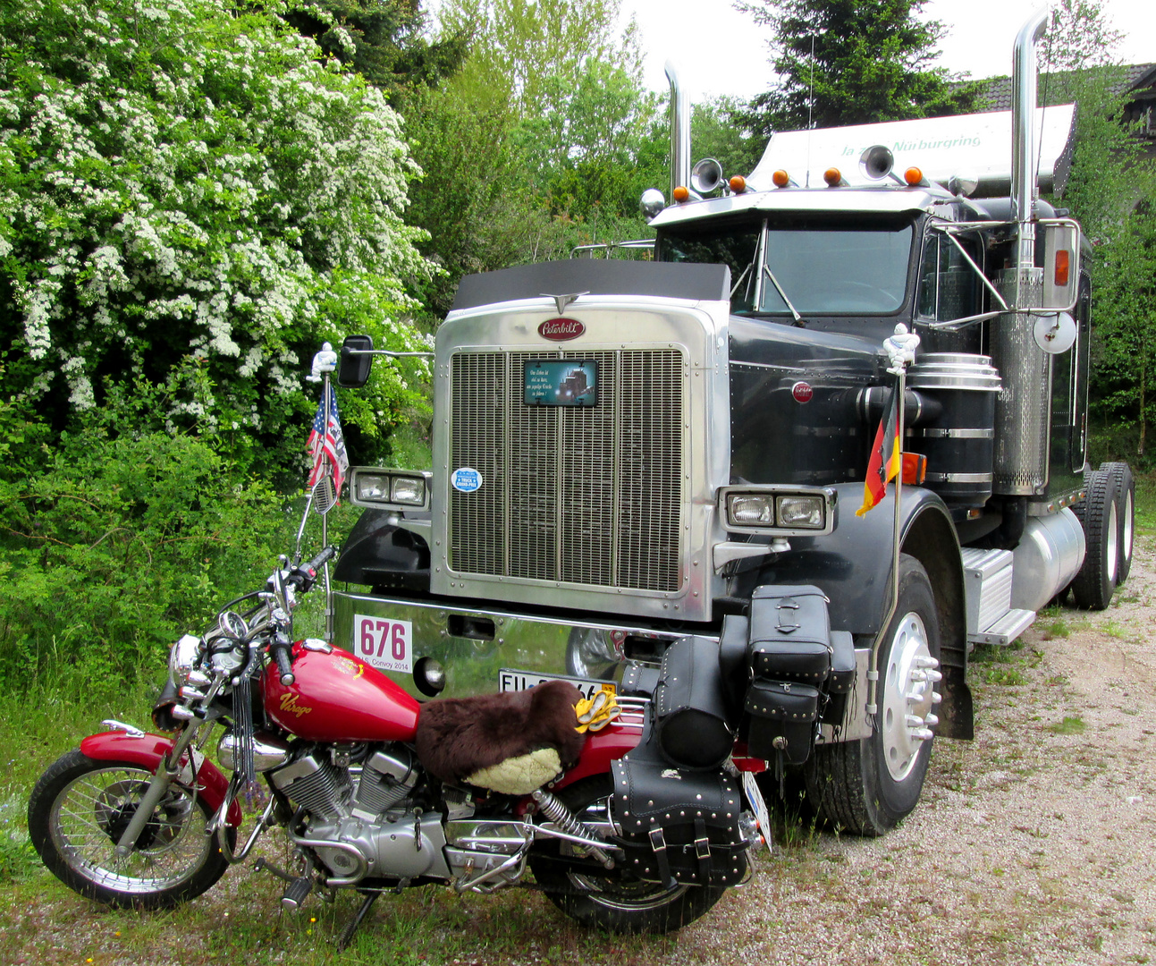 Chopper und Peterbilt