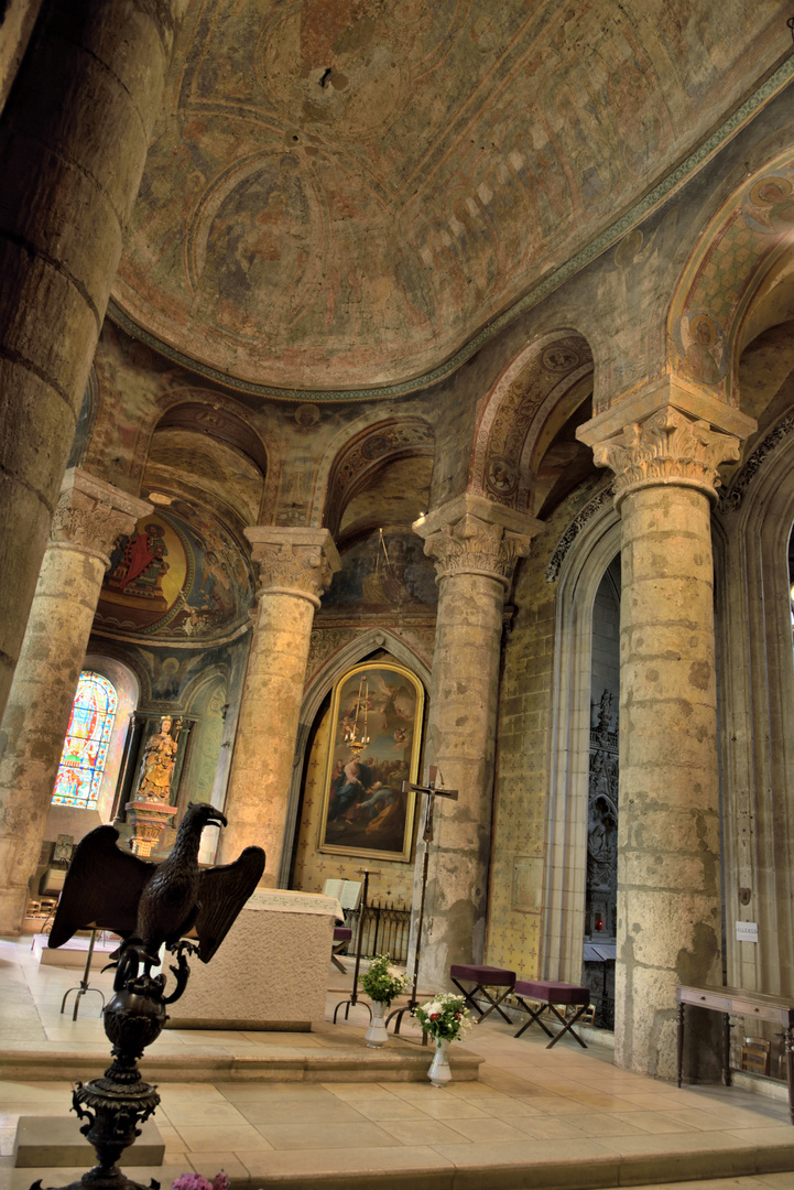 Chor der Notre-Dame-la-Grande in Poitiers