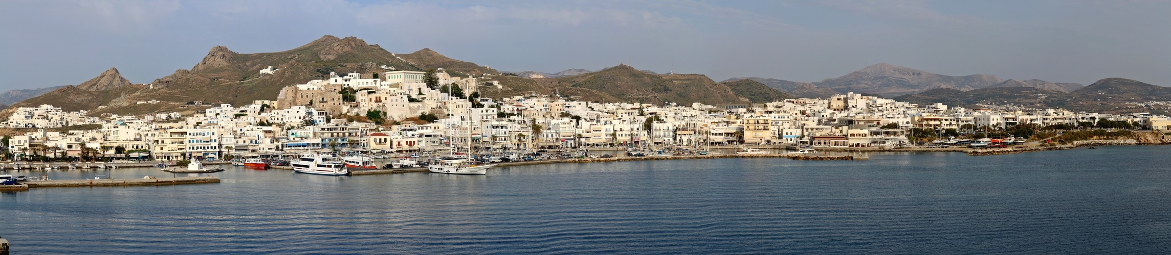 Chora die "Hauptstadt" von Naxos.