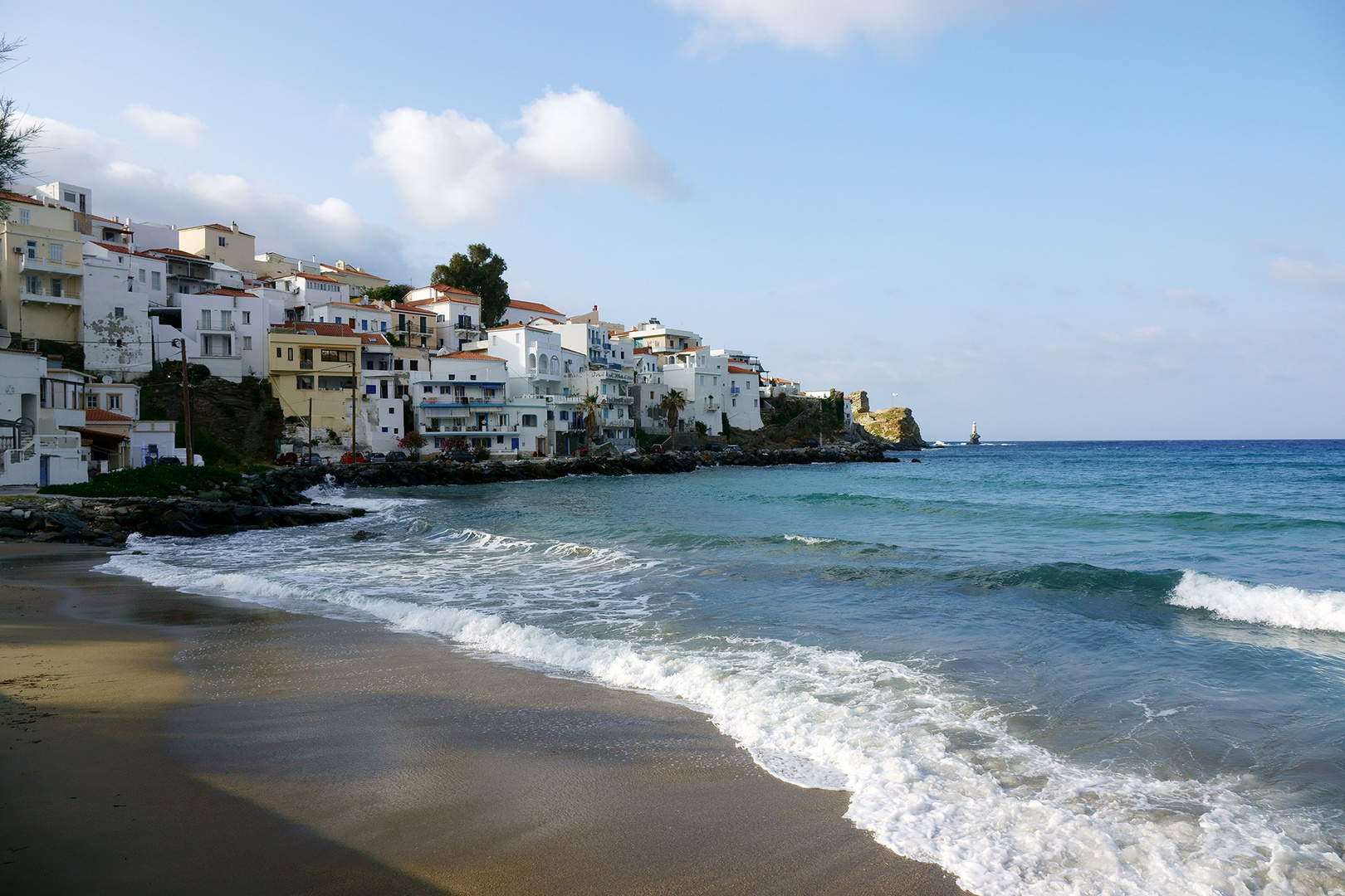 Chora Hauptort der Insel Andros