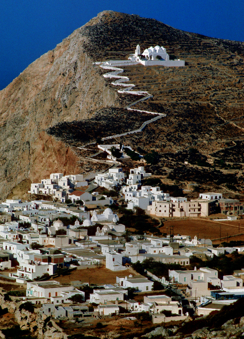 Chora mit Marienkirche Panagia