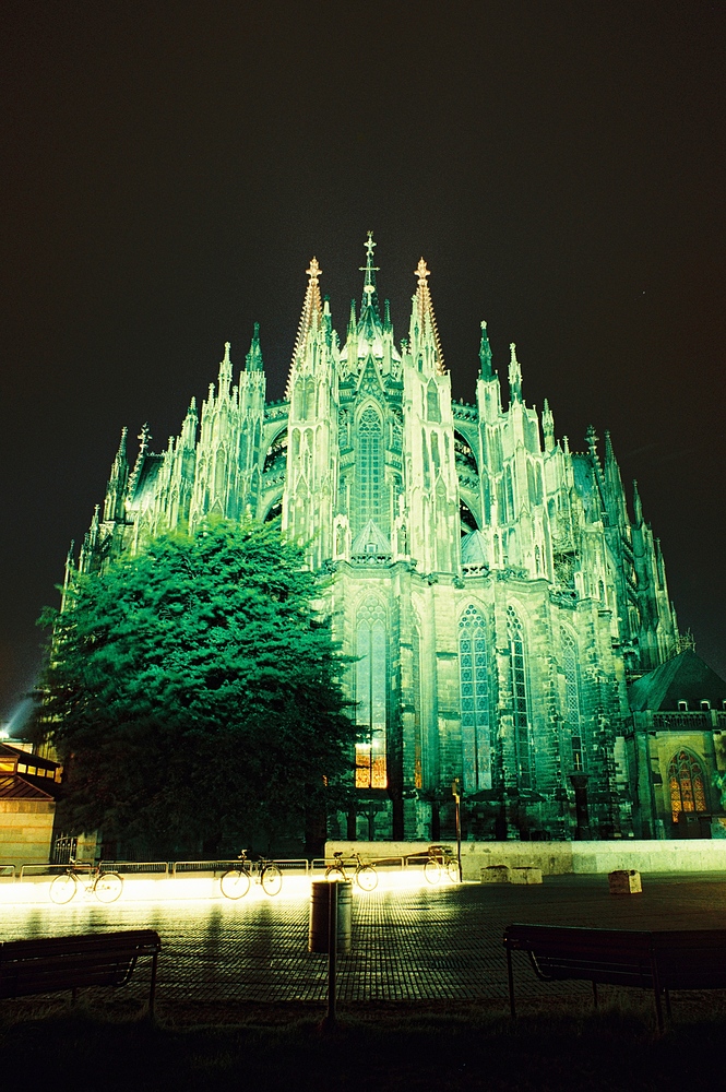 Chorabschluss von Osten, Kölner Dom