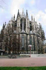 Chorabschluss von Osten, Kölner Dom (3) (04.01.2012)