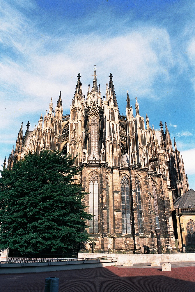 Chorabschluss von Osten, Kölner Dom