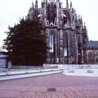 Chorabschluss von Osten, Kölner Dom bei Tag