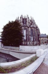 Chorabschluss von Osten, Kölner Dom bei Tag (Hochformat)