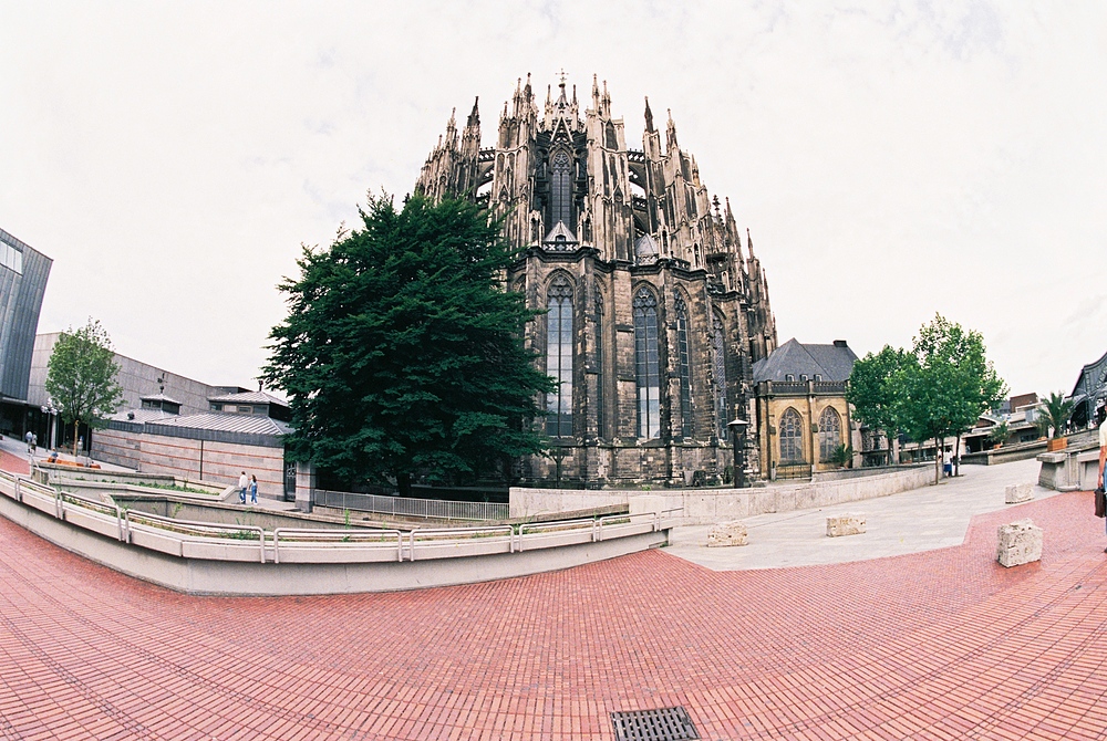 Chorabschluss von Osten, Kölner Dom (Querformat)