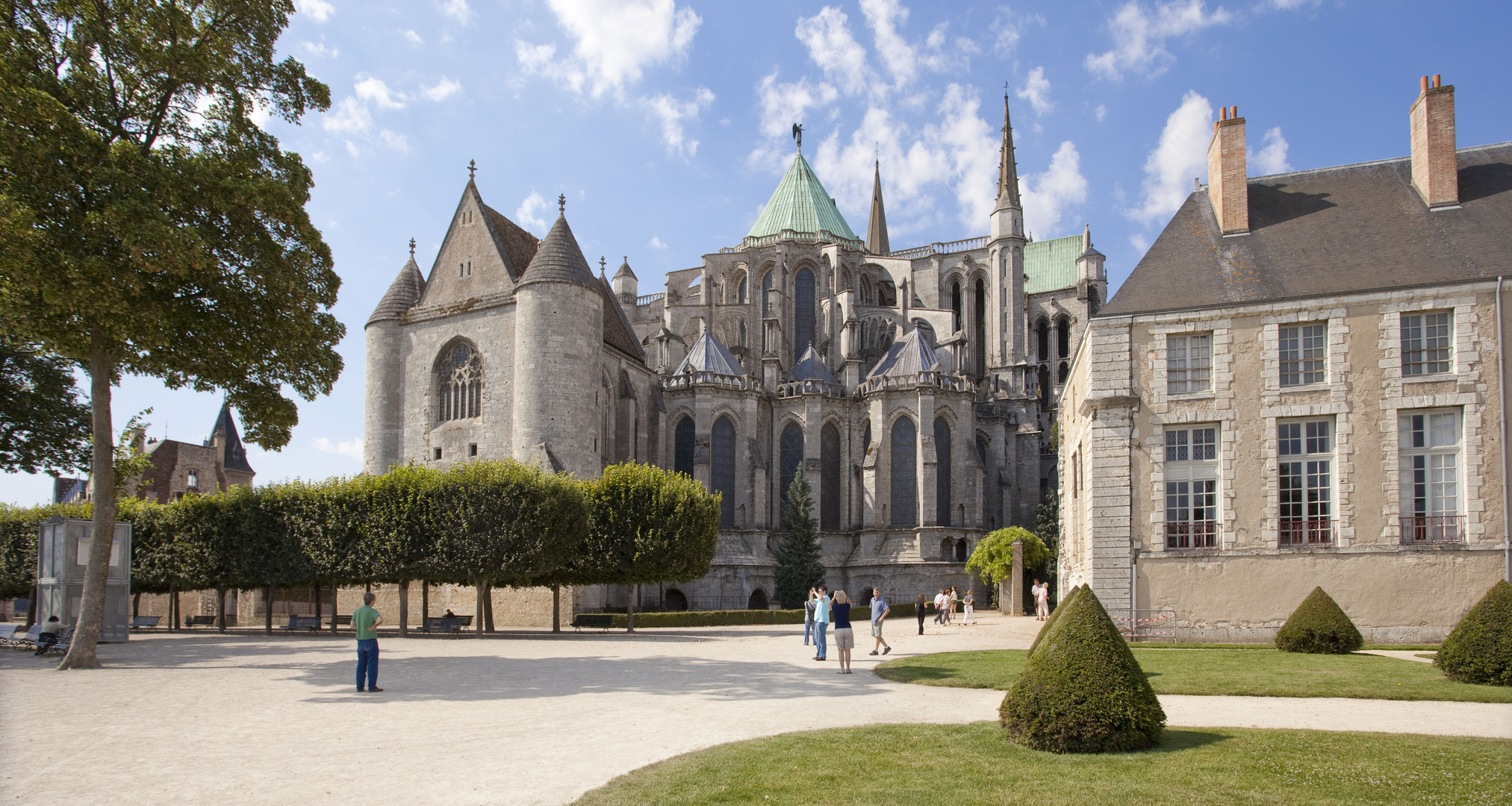 Chorapsis der Kathedrale von Chartres