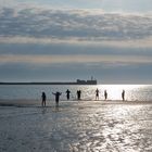 Chorégraphie sur la plage