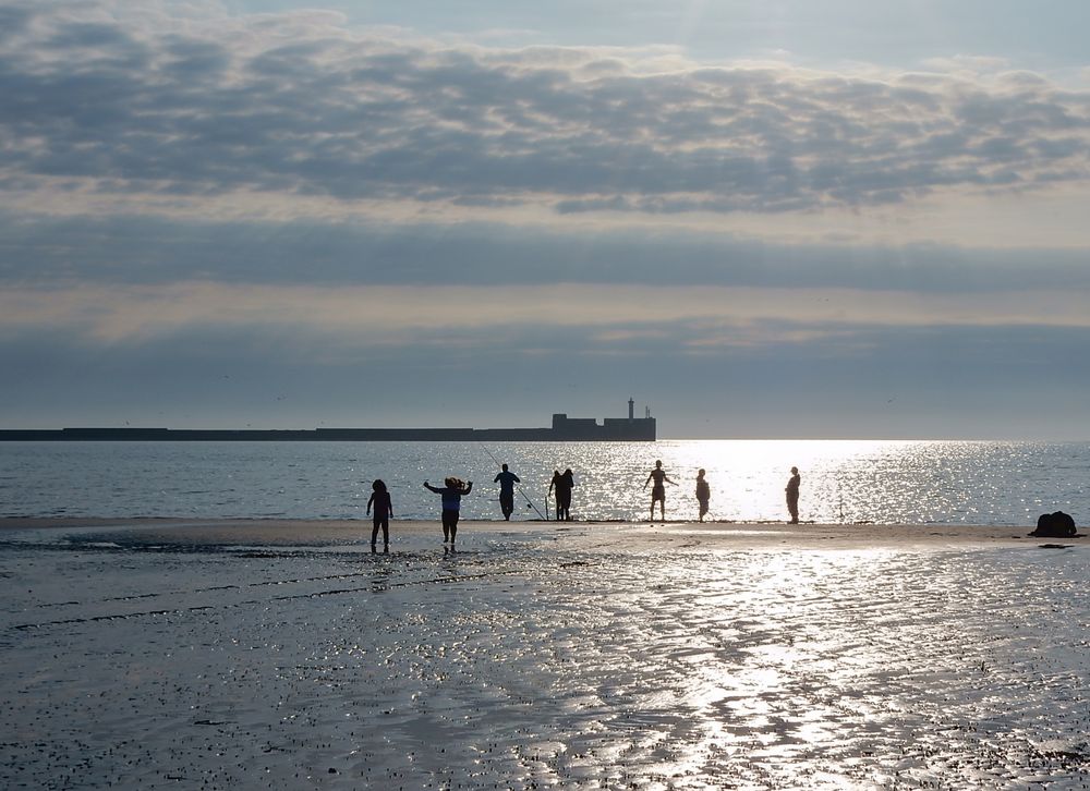 Chorégraphie sur la plage