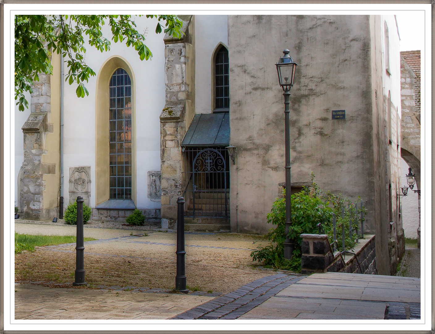 Choreingang zur Bartholomäuskirche