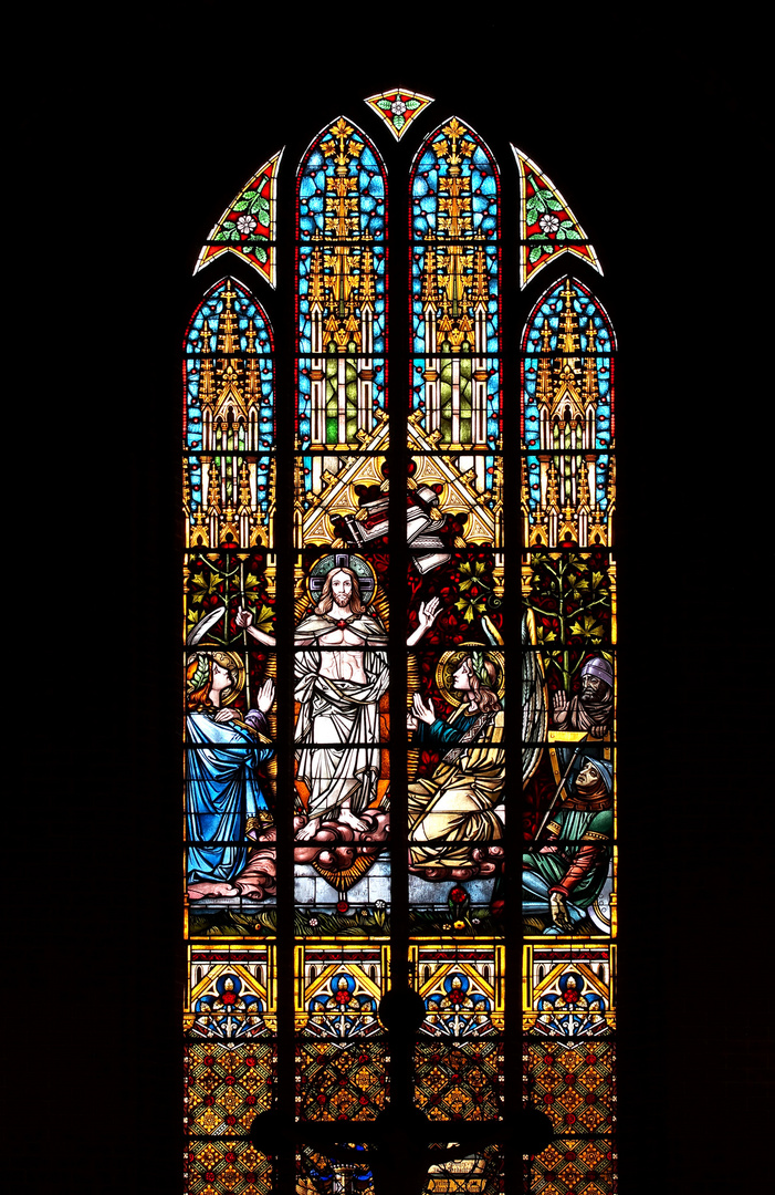 Chorfenster der Stadtkirche...