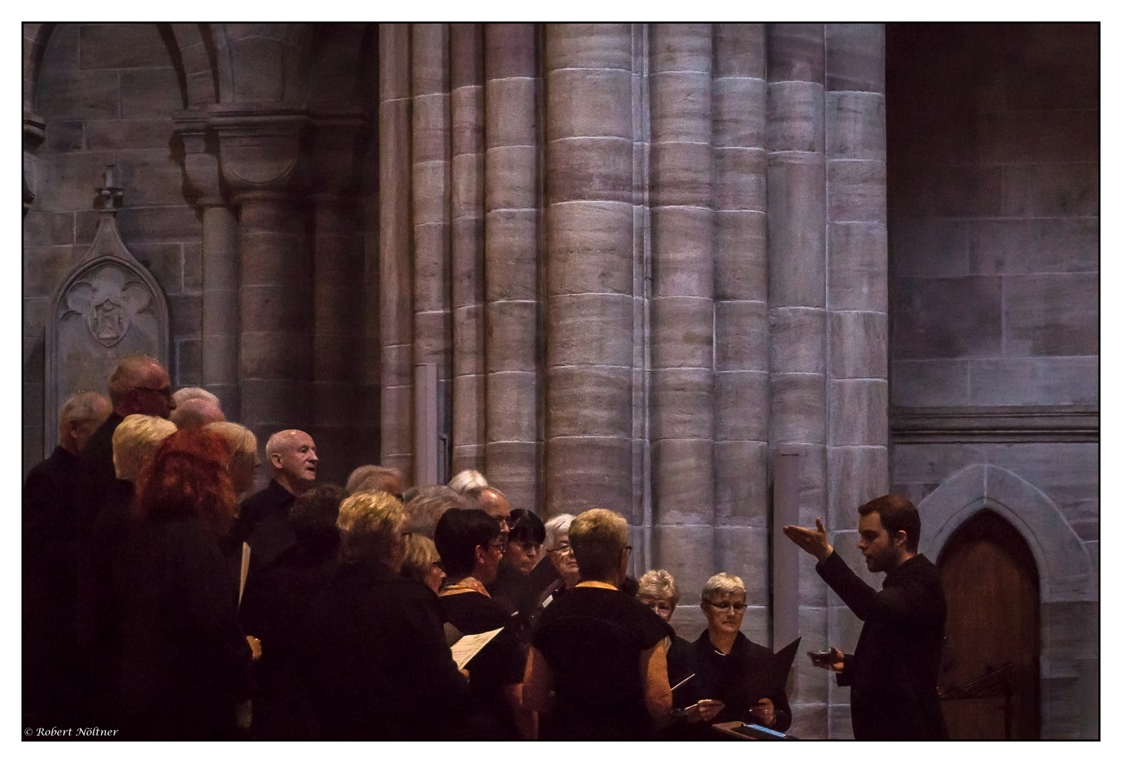 Chorgesang im Basler Münster