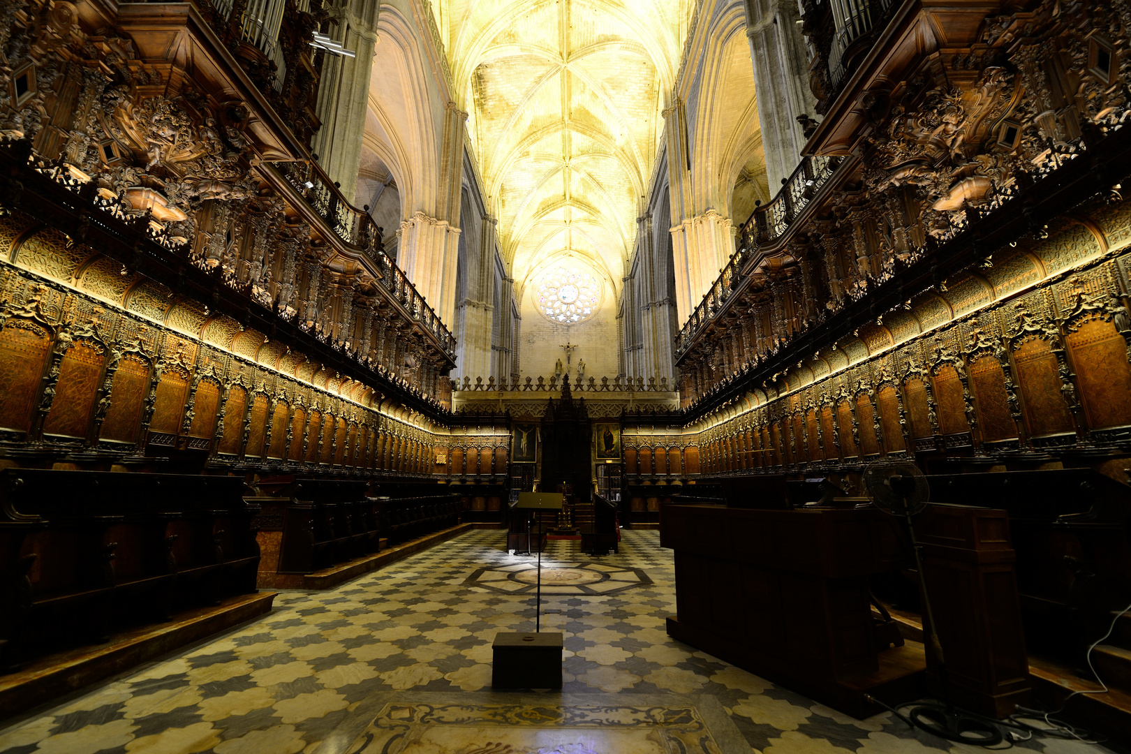 Chorgestühl der Kathedrale von Sevilla