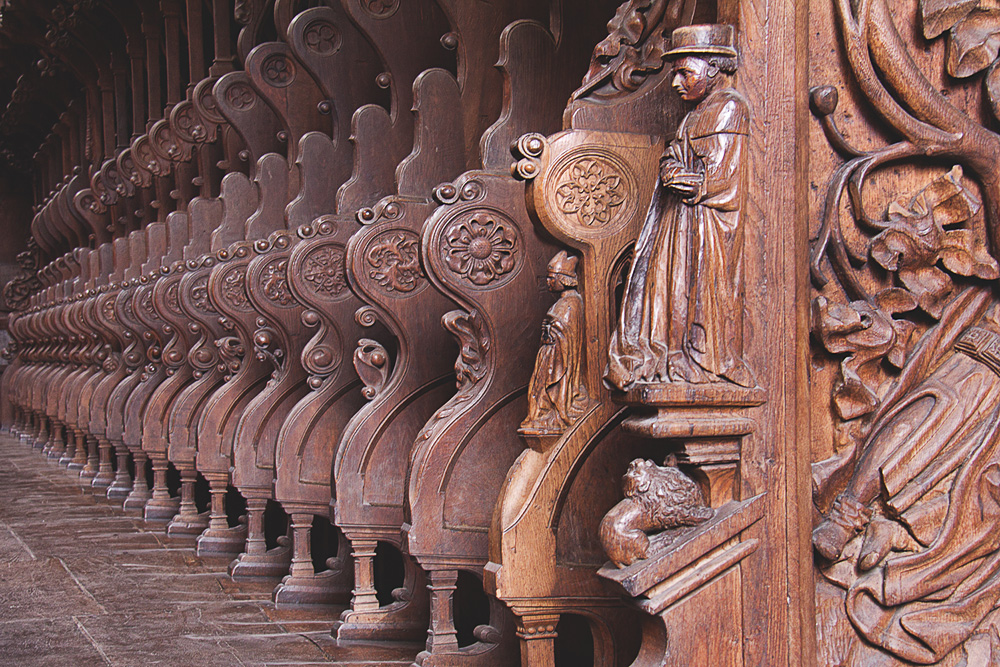 Chorgestühl im Kloster Maulbronn