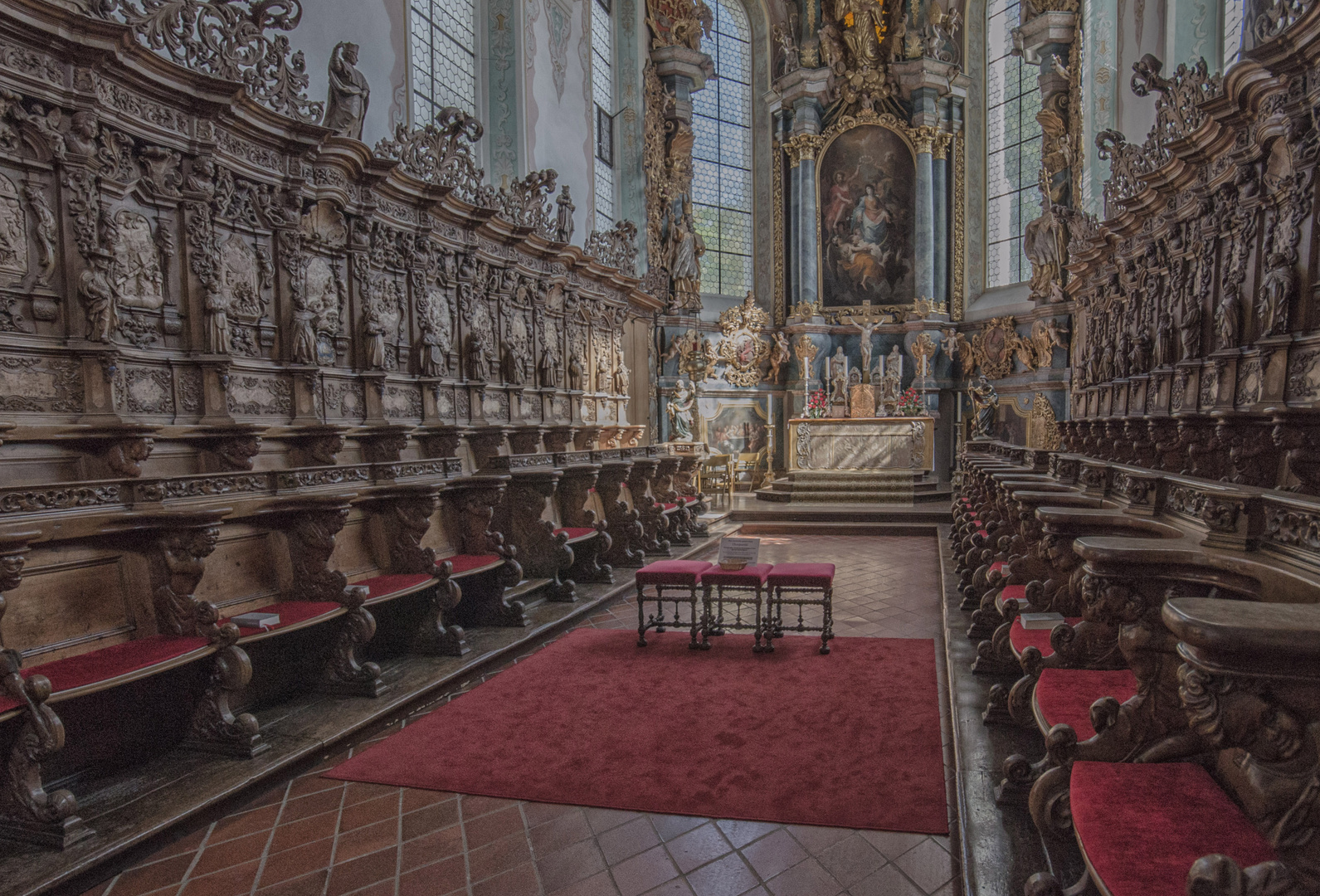 Chorgestühl In der  St. Magnus Kirche 2