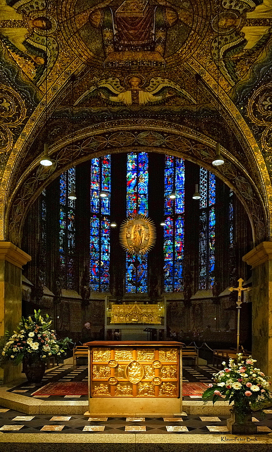 Chorhalle im Kaiserdom zu Aachen