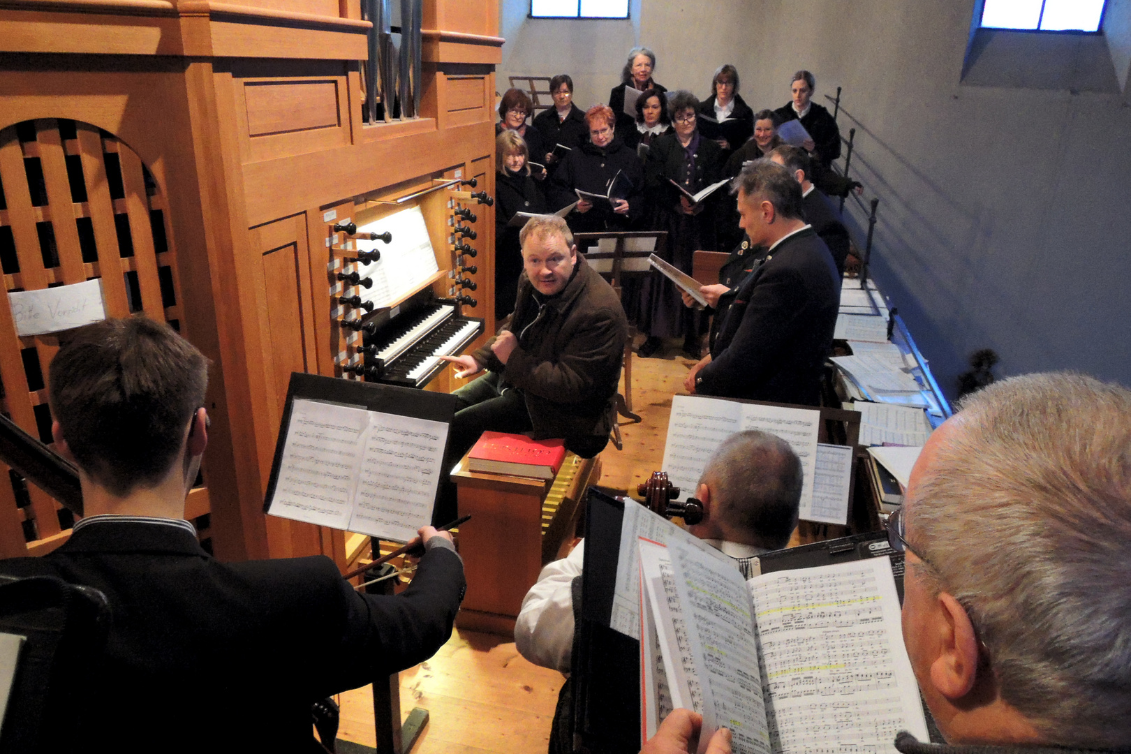 Chorprobe Weihnachten