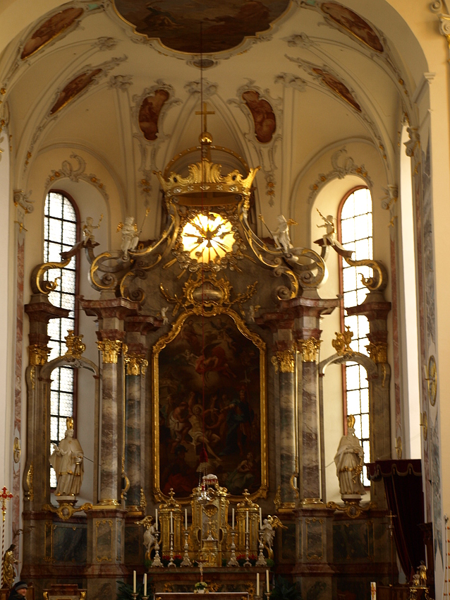 Chorraum der Ettenheimer Kirche