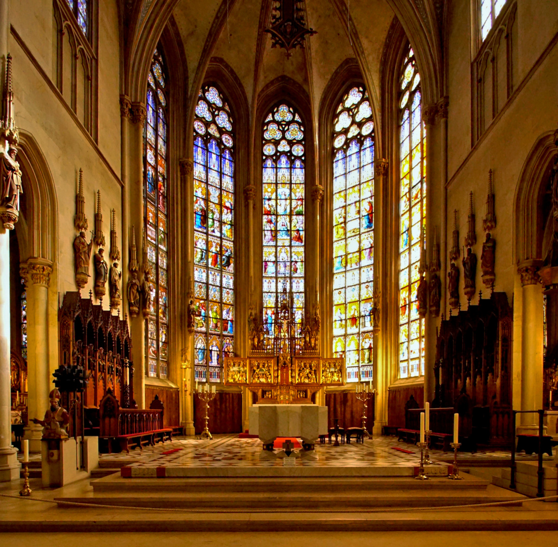 Chorraum des Ludgerus Dom in Billerbeck.