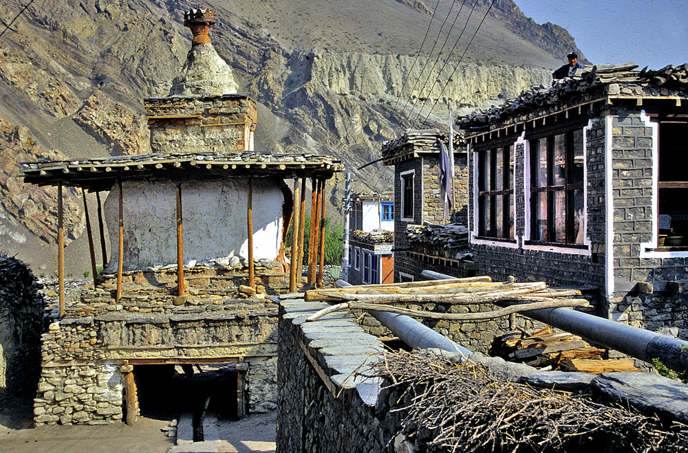 Chorten in Tshe-Le (Chele)