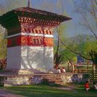 Chorten on the way to the Paro dzong